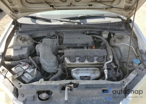 2005 Honda Civic Dx Vp from USA, damaged, VIN 1HGES16345L025529